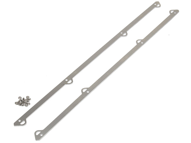 Jeep Tie Down System Tub Rail Lock And Load 04-06 Wrangler LJ Pair Aluminum Bare  GenRight - HQ Offroad