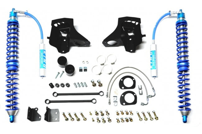 Jeep JK Front Bolt-On Coilover Kit with C/Os 07-18 Wrangler JK EVO Manufacturing - HQ Offroad