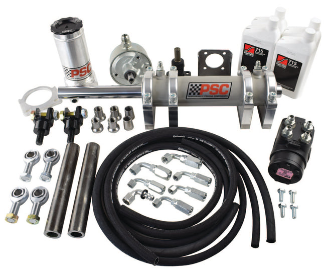 Full Hydraulic Steering Kit, 2.5 Ton Rockwell Axle (46 Inch and Larger Tire Size) PSC Performance Steering Components - HQ Offroad