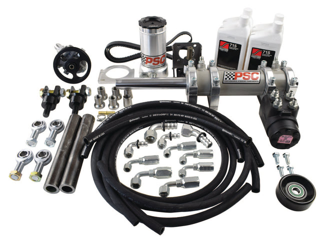 Full Hydraulic Steering Kit, 2007-11 Jeep JK (40 Inch and Larger Tire Size) PSC Performance Steering Components - HQ Offroad