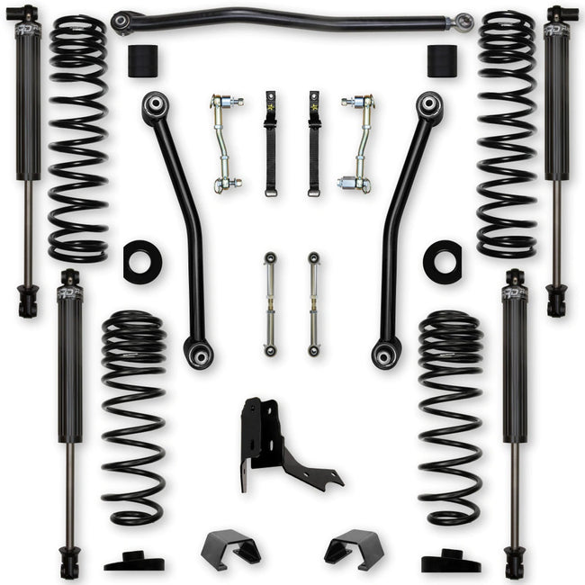 Gladiator 3.0 Inch Lift Kit For 20-Pres Jeep Gladiator Adventure System S1 Rock Krawler - HQ Offroad