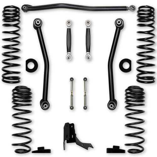 Gladiator 3.0 Inch Lift Kit For 20-Pres Jeep Gladiator Adventure No Limits System Rock Krawler - HQ Offroad