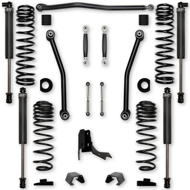 Gladiator 3.0 Inch Lift Kit For 20-Pres Jeep Gladiator Adventure No Limits System Stage 1 Rock Krawler - HQ Offroad