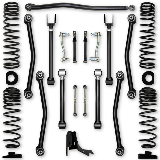 Gladiator 3.0 Inch Lift Kit For 20-Pres Jeep Gladitor Ultimate Adventure System Rock Krawler - HQ Offroad