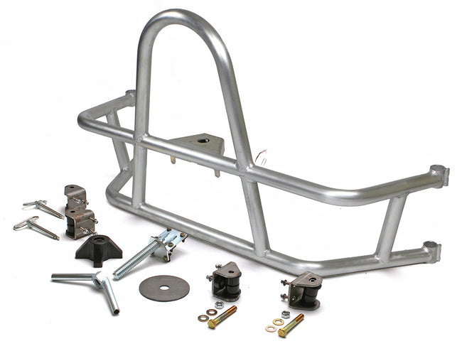 Jeep Rear Tire Carrier Swing Out 97-06 Wrangler TJ, LJ Aluminum Bare Kit GenRight - HQ Offroad