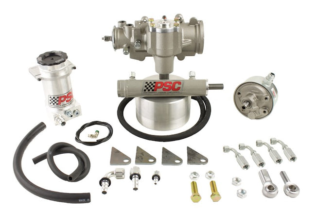 Cylinder Assist Steering Kit, 1987-89 Jeep YJ (32-38 Inch Tire Size) PSC Performance Steering Components - HQ Offroad