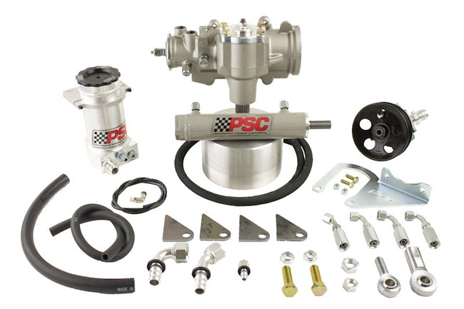 Cylinder Assist Steering Kit, 1990-94 Jeep YJ/XJ (32-38 Inch Tire Size) PSC Performance Steering Components - HQ Offroad