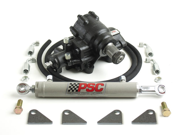 Cylinder Assist Steering Kit, 2005-9/2007 Ford F250/350 Super Duty PSC Performance Steering Components - HQ Offroad