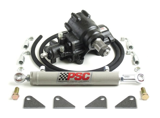 Cylinder Assist Steering Kit, 10/2007-2010 Ford F250/350 Super Duty PSC Performance Steering Components - HQ Offroad