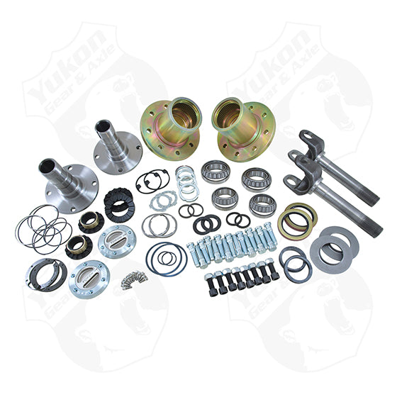 Spin Free Locking Hub Conversion Kit For SRW Dana 60 94-99 Dodge Yukon Gear & Axle - HQ Offroad