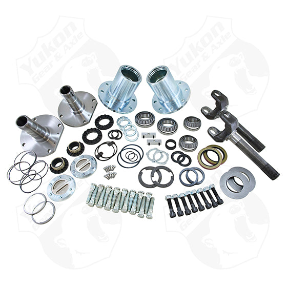 Spin Free Locking Hub Conversion Kit For 2010-2011 Dodge 2500/3500 SRW Yukon Gear & Axle - HQ Offroad
