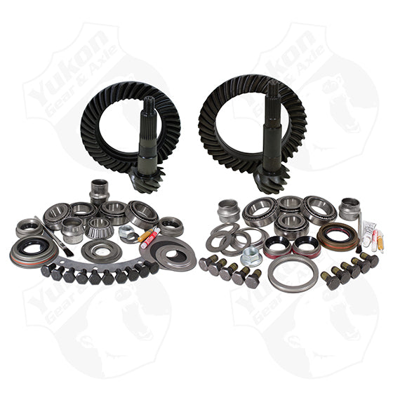 Yukon Gear And Install Kit Package For Jeep JK Non-Rubicon 4.56 Ratio Yukon Gear & Axle - HQ Offroad
