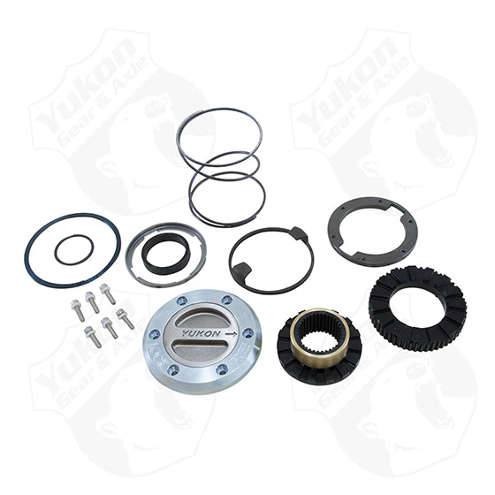 Yukon Hardcore Locking Hub Set For 00-08 Dodge 1-Ton Front With Spin Free Kit 1 Side Only Yukon Gear & Axle - HQ Offroad